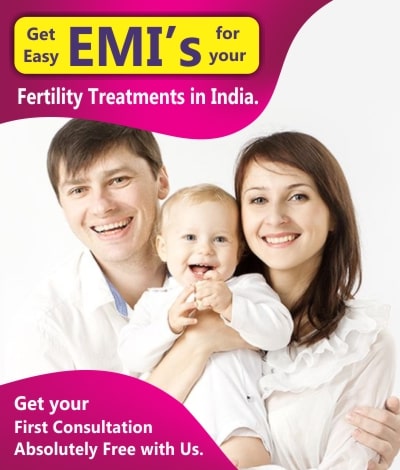 Get Easy EMI's  for your Fertility Treatments